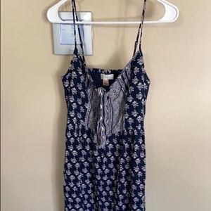 Spaghetti strap, ankle length dress. Size M